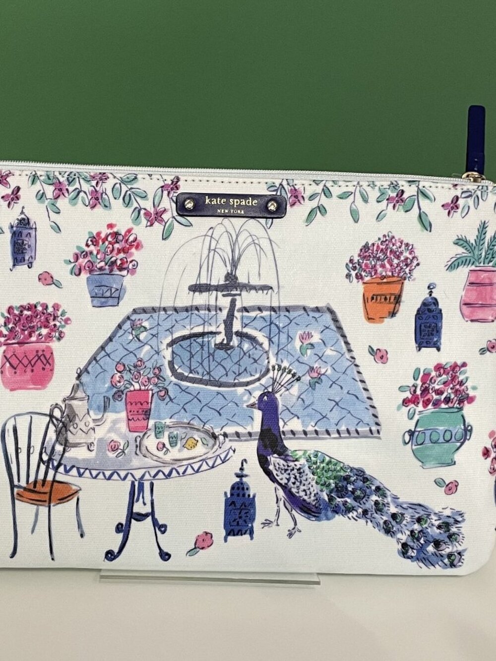 New with Tags: Kate Spade New York Full Plume Gia Clutch - RARE